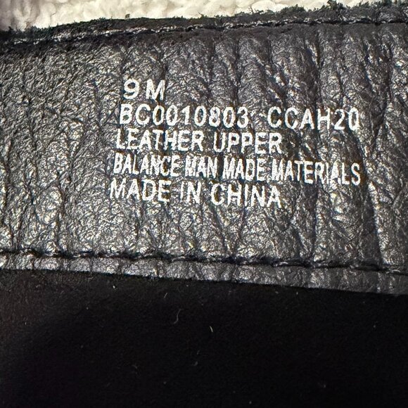 BOC Black Leather Boots Women's 9, Buckle detail, full zip inside leg - Picture 3 of 13